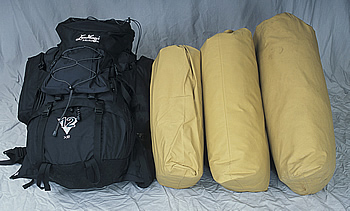 Onyx CP tent pack sizes
